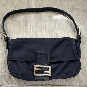 100% Authentic Vintage Neoprene Fendi Baguette